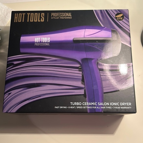 hot tools Other - Hot Tools Professional Turbo Ceramic + Ionic Lightweight Dryer